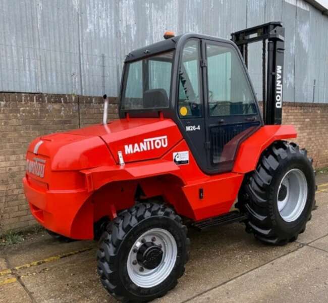 Manitou M26-4 Rough Terrain Forklift, Perkins Engine