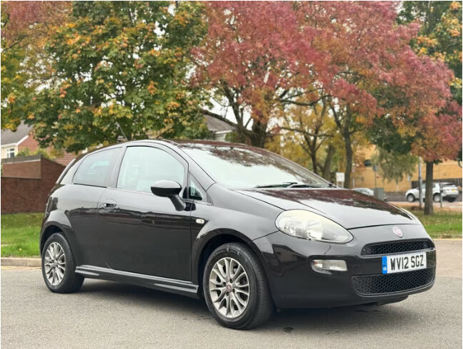 2012 Fiat, Punto, Hatchback, Manual, 1368 (cc), 3 Doors