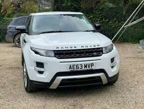 2013 Land Rover Range Rover Evoque Sd4 Dynamic, Automatic