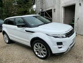 2013 Land Rover Range Rover Evoque Sd4 Dynamic, Automatic